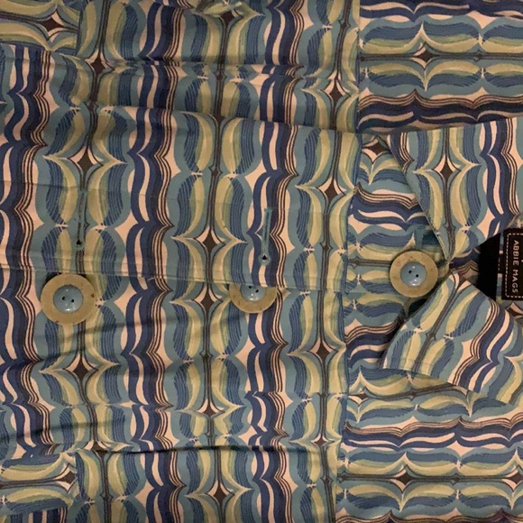 Turquoise and lime green jacket - Picture 2 of 3